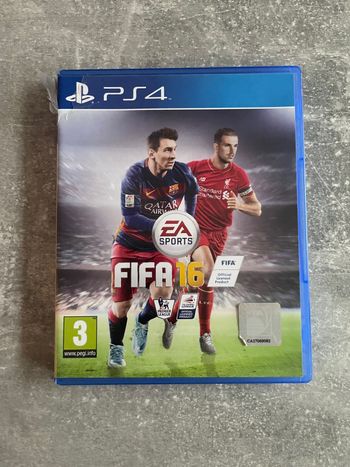 Jeu pour sony PS4, Fifa 16 en anglais.