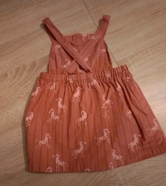 Robe zèbre corail - 18 mois - kiabi - photo numéro 3