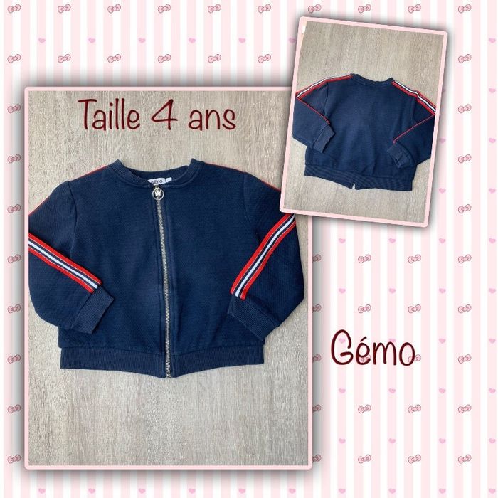 Gilet zippé - Taille 4 ans