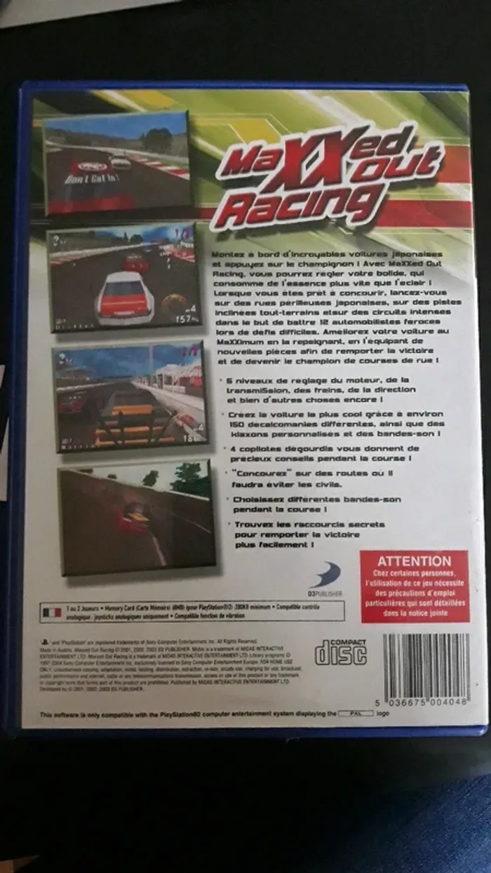 Jeu playstation - photo numéro 2