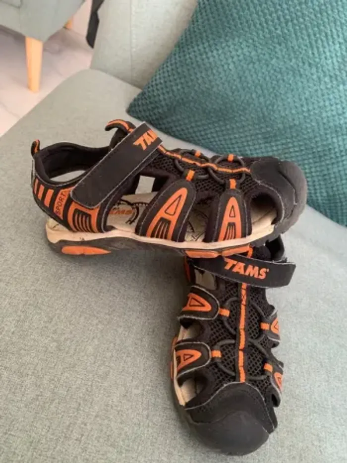 Sandales Tams garçon, pointure 31, confort et style pour les aventures estivales ! - photo numéro 2