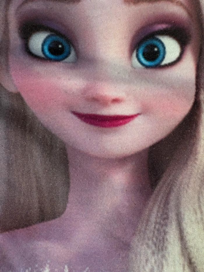 Pyjashort reine des neiges 5-6 ans - photo numéro 6