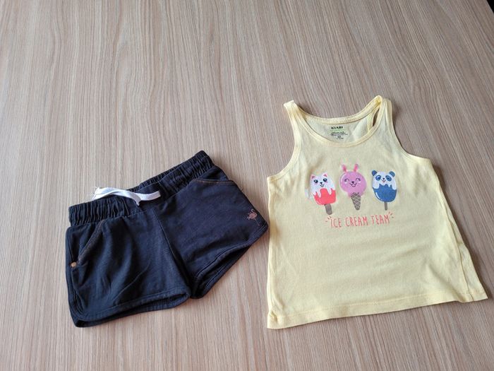 Short + débardeur 4 ans - photo numéro 3