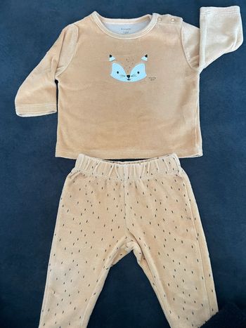 Joli pyjama velours