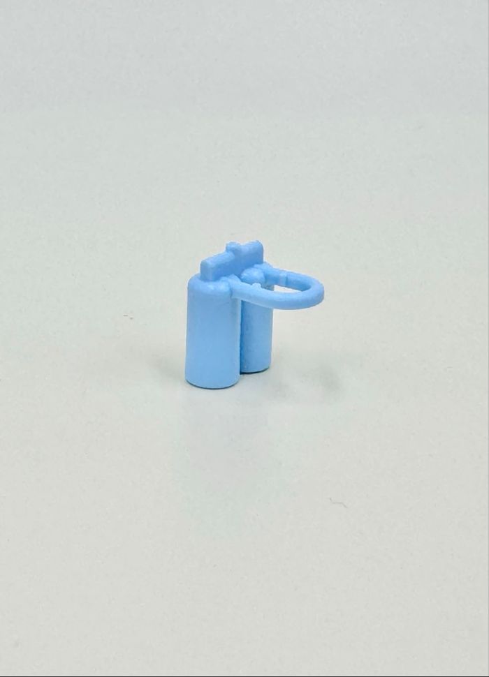 Lego Accessoires City / Space : Bonbonnes d’Oxygène Bleu ciel - NEUF - photo numéro 6