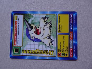 Carte digimon drimogemon