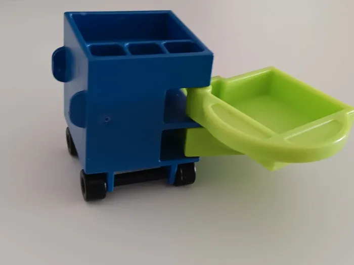 Chariot Vert & Bleu Playmobil - photo numéro 4