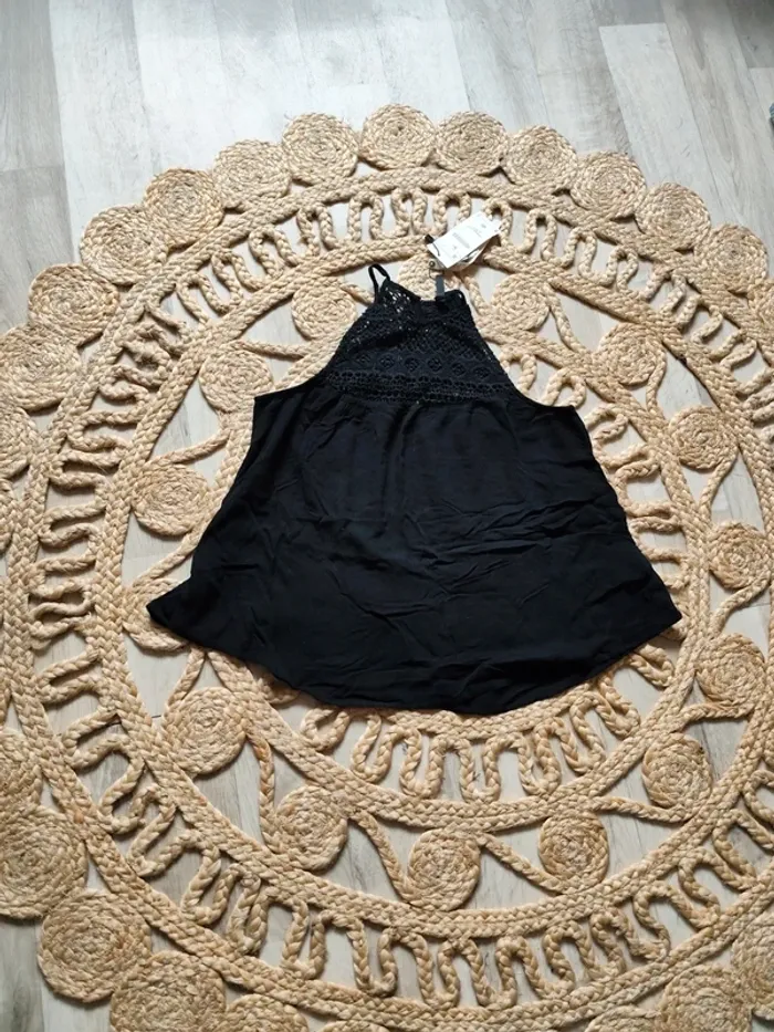 Débardeur noir stradivarius - photo numéro 3
