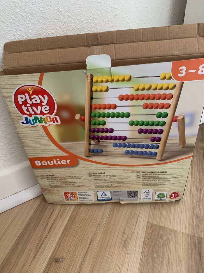 Grand boulier bois multicolore - photo numéro 4