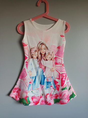 Robe manches courtes 6 ans