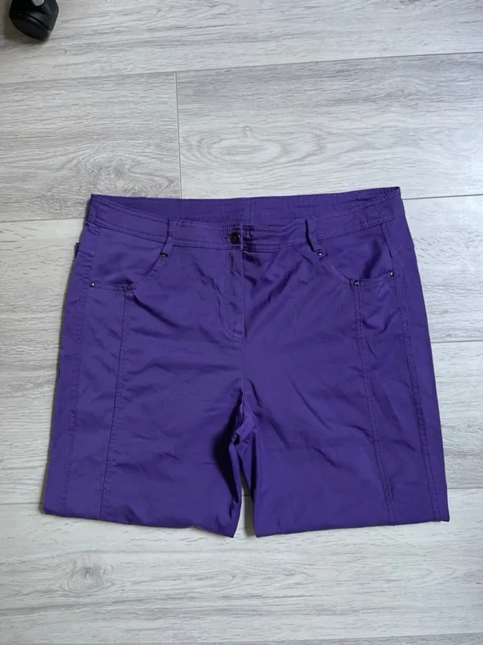 Pantacourt violet - photo numéro 5