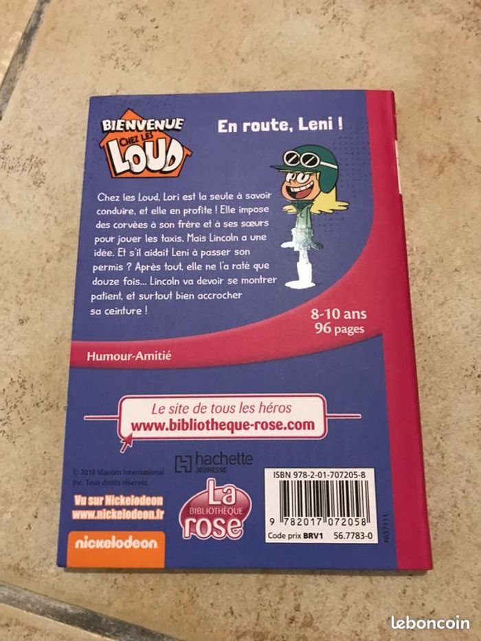 livre Bienvenue chez les louds tome 1 En route Lenni - photo numéro 2