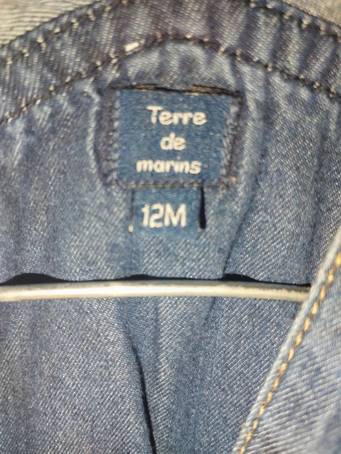 Robe en jean 12mois - photo numéro 2