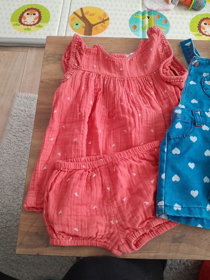 Lot été 12mois fille - photo numéro 2
