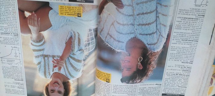 Catalogue tricot Sandra vintage avril 1989 - photo numéro 14