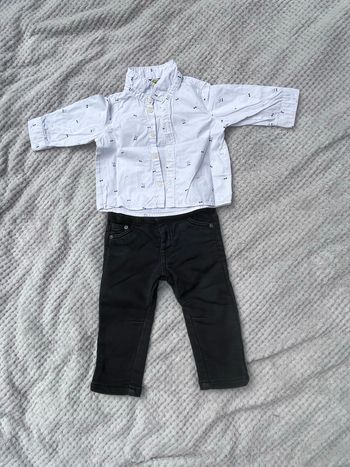 Ensemble chemise jeans