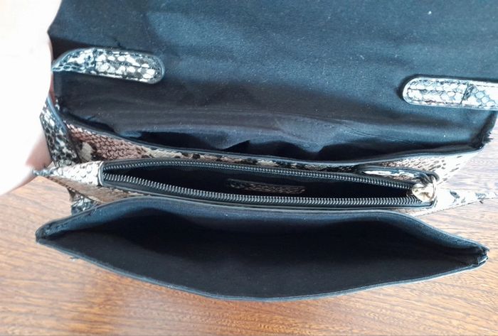 Sac à main serpent beige - photo numéro 5