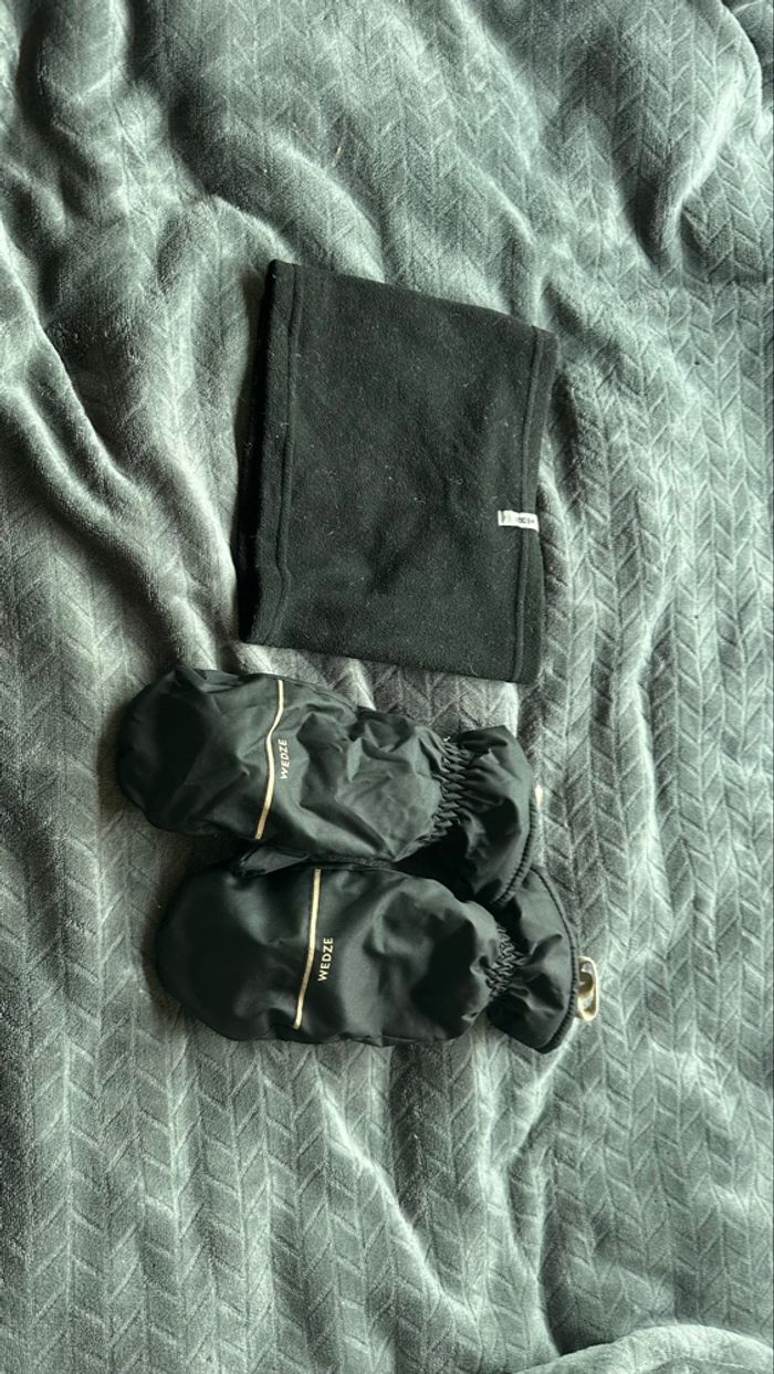 Moufle et tour de cou