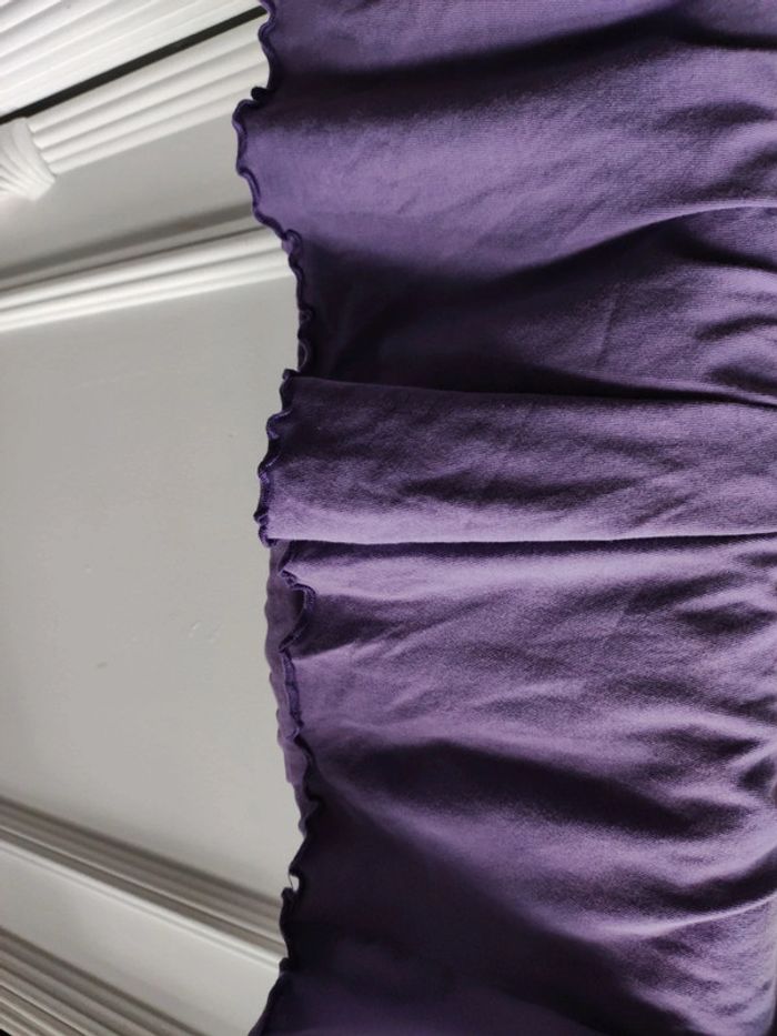 Tunique violette Zara taille M - photo numéro 5