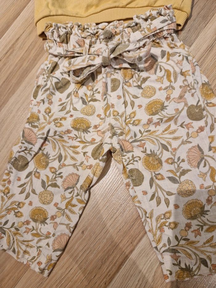 Ensemble sweat pantalon chapeau 9 mois - photo numéro 2