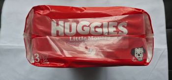 Paquet de couches jetables 3 4/9 kg Huggies Modèle Little Movers