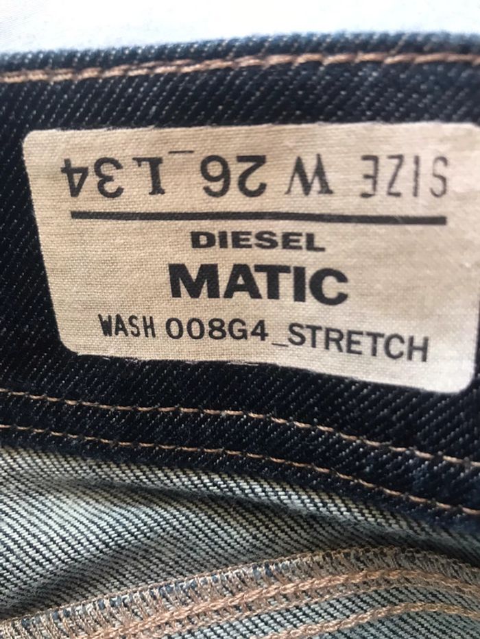 Jeans diesel W26/L34 - photo numéro 7