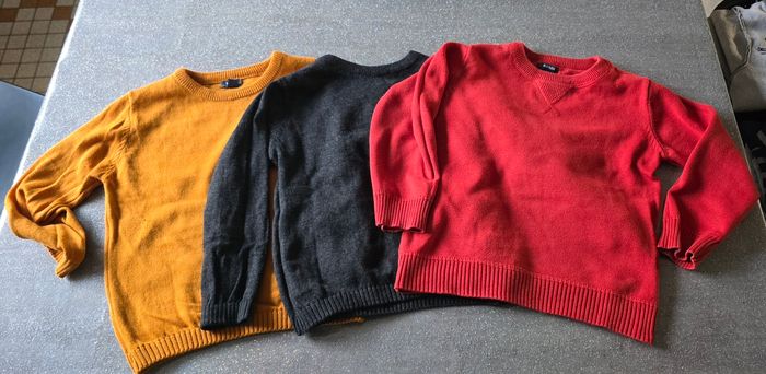 Lot de 3 pull