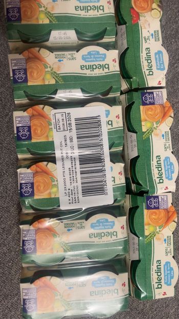 20 petits pots dès 6 mois à 20€