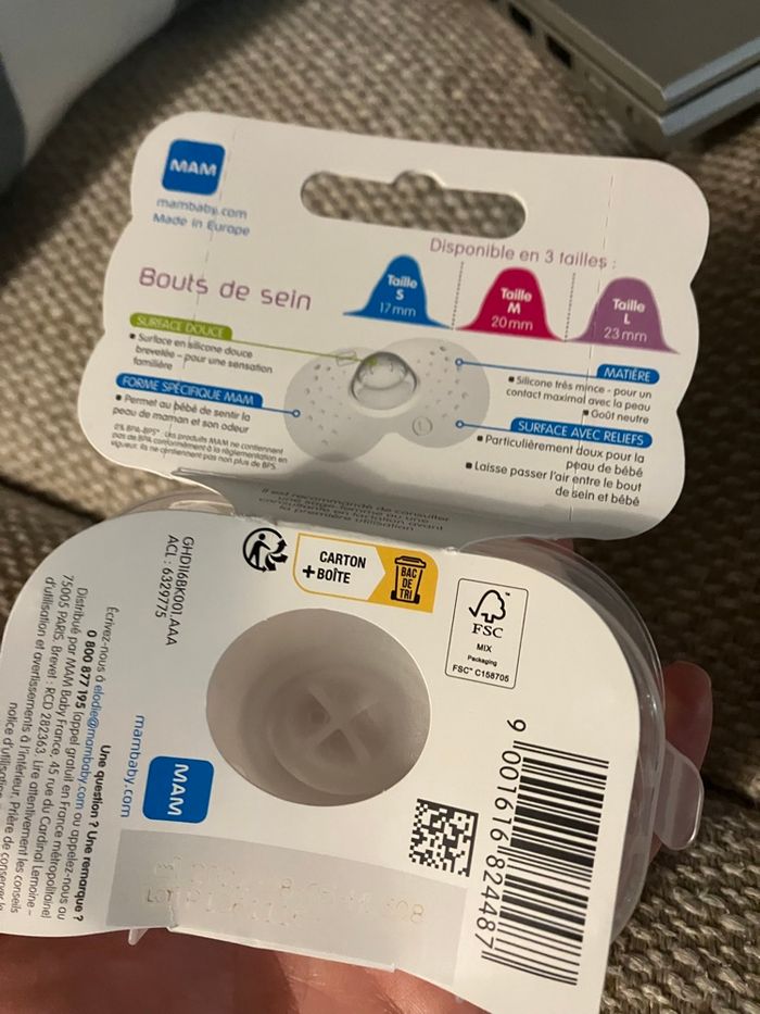 Bout de sein MaM allaitement - photo numéro 3