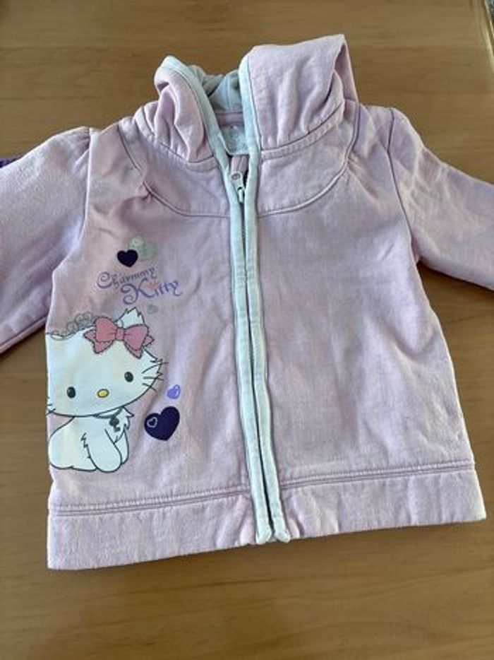 Lot de 2 gilets Hello kitty 18M - photo numéro 2