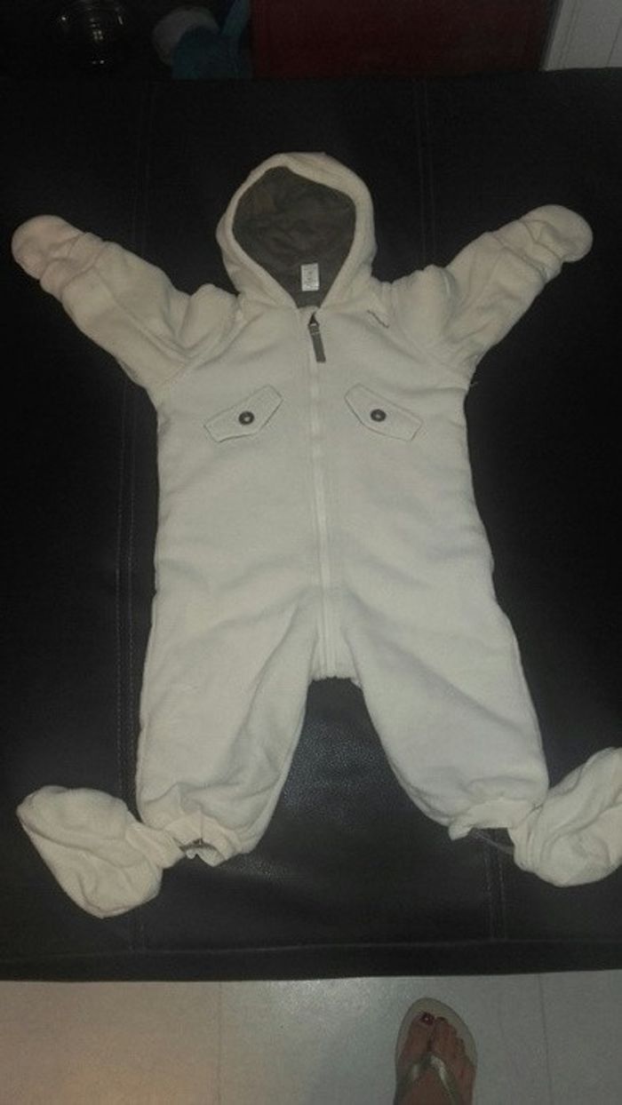 Combinaison pilote mixte Quechua en polaire