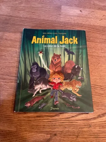 Livre Animal Jack Le cœur de la forêt Numéro 1