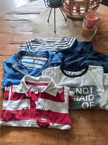 Lot tee-shirt manches longues 2 ans