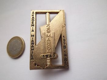 insigne Madagascar académie militaire 29 mars 1947 insurrection Drago