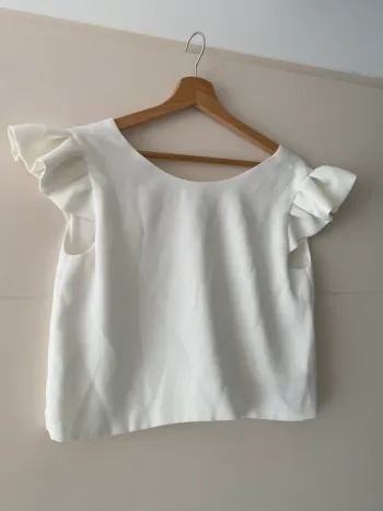 Top Roma ivoire Maison Guillemette - Taille L