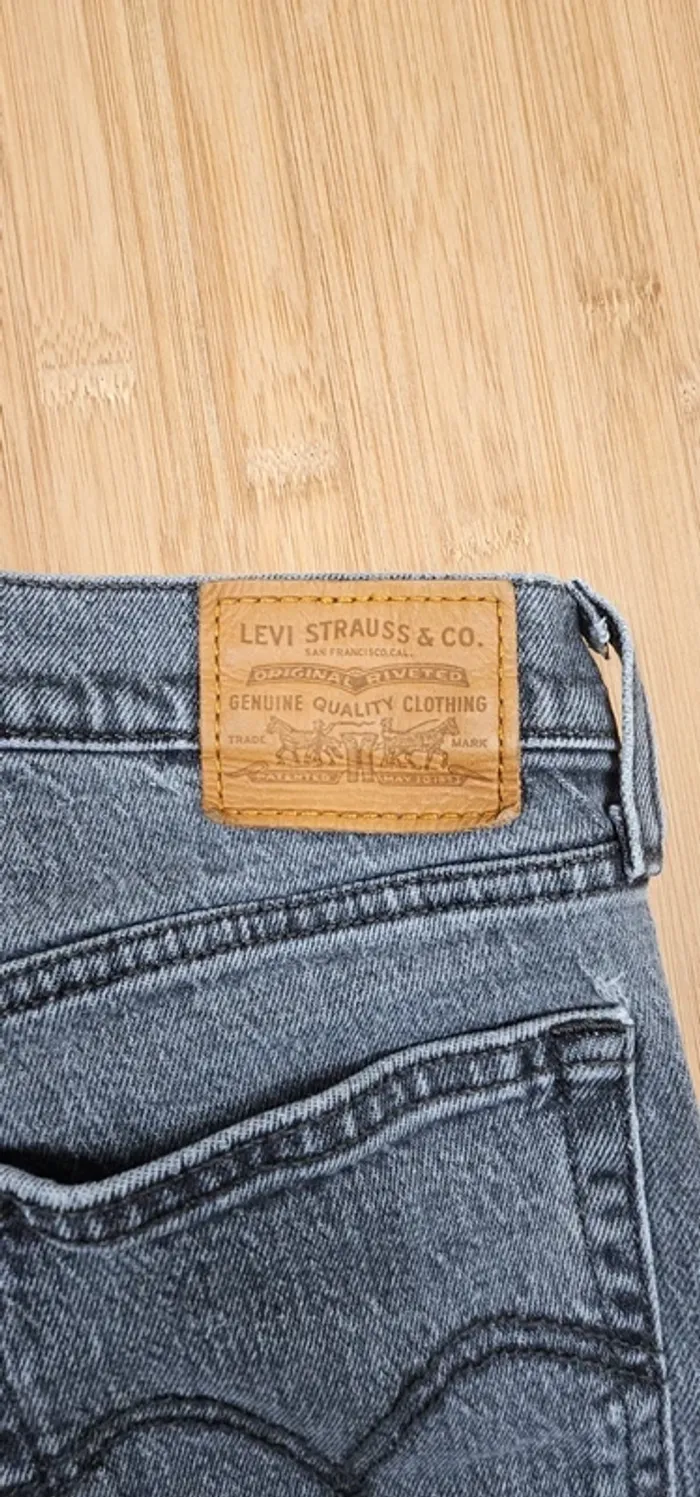 Levi's 721 high skinny noir délavé - photo numéro 4