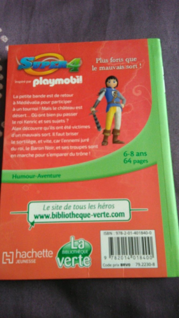 Livre poche Playmobil n°2 Super 4 - photo numéro 2