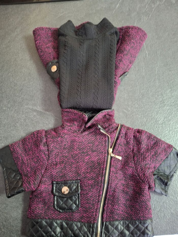 Robe manche longue +petite veste - photo numéro 3