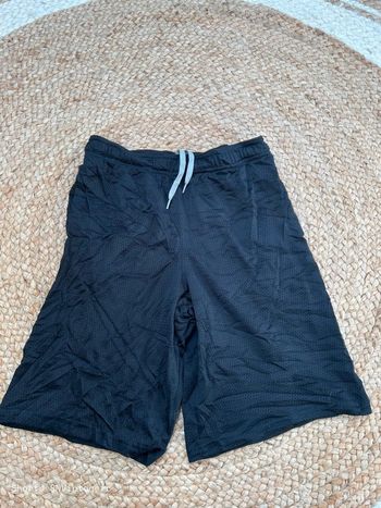 Short Garçon Noir Taille 14 Ans | Très Bon État Légère Usure | Expédition Rapide | SM474