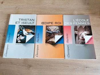 Livres classiques Hachette : Tristan et Iseult, Œdipe Roi, L'Ecole des Femmes #espanolitinalecture