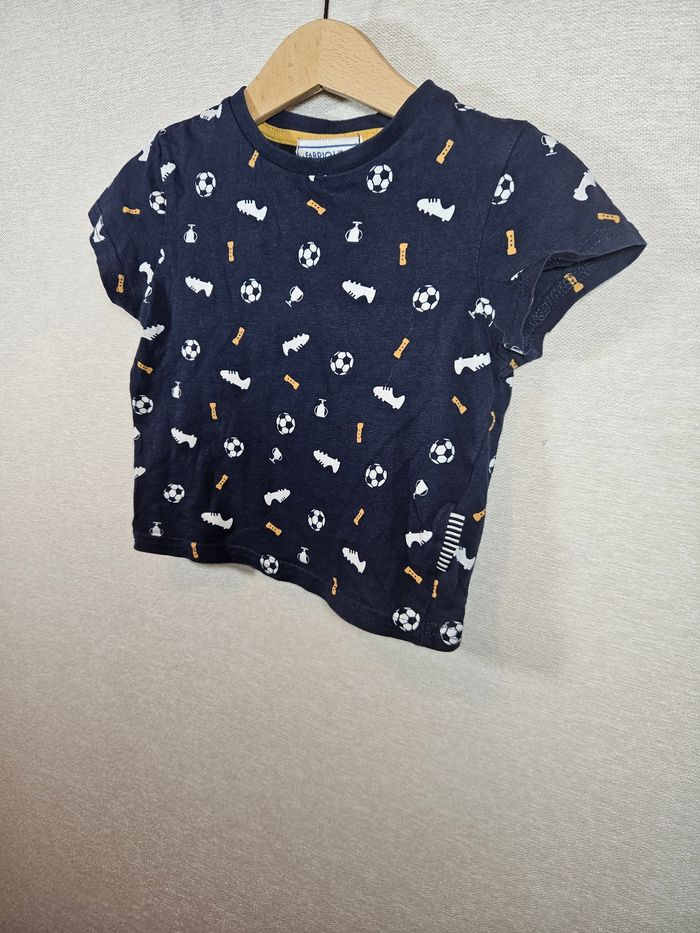 T-shirt  motif foot la fabrique des garçons 3ans - photo numéro 3