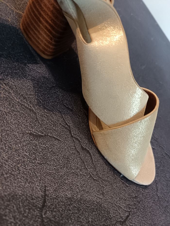 Sandales cuir Monoprix 36 - photo numéro 9