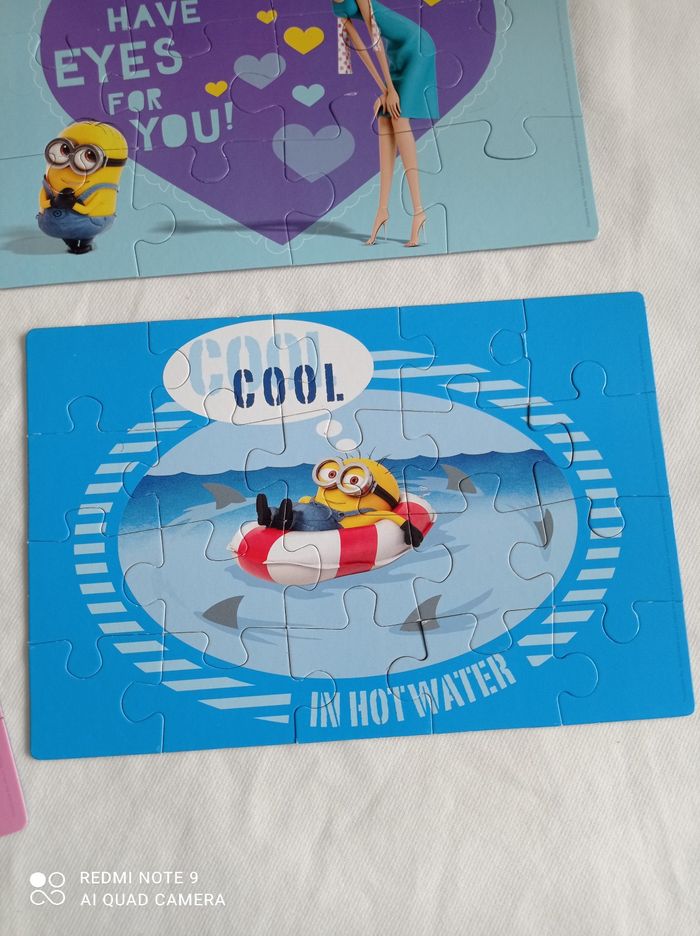 4 puzzles minions - photo numéro 4