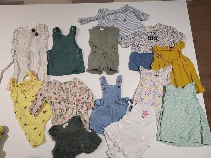 Lot fille 3 mois printemps/été 25 pièces - photo numéro 2