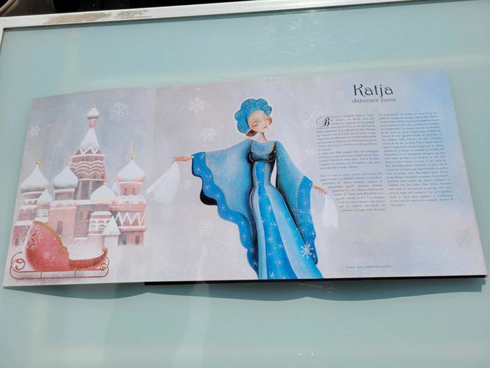 Superbe livre animé de dépliants 💃 Danseuses du Monde 🩰 64 - photo numéro 8