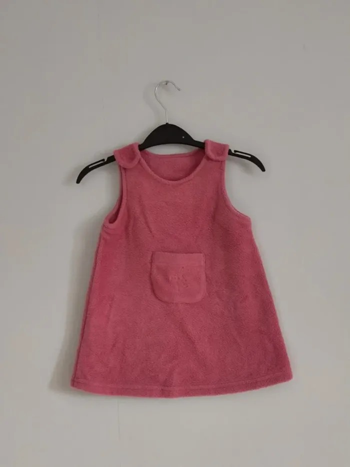 Robe polaire rose