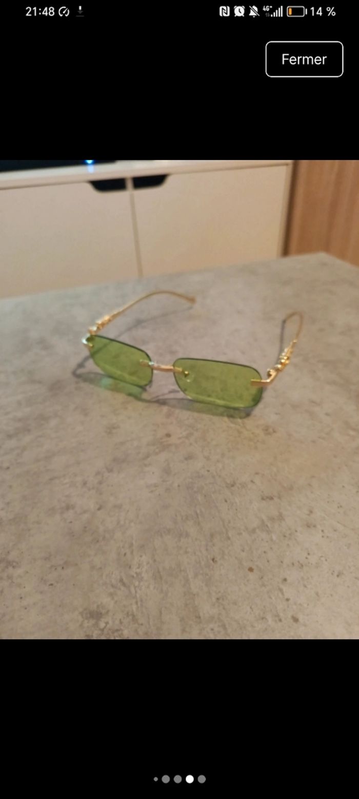 lunettes style cartier neuf - photo numéro 6