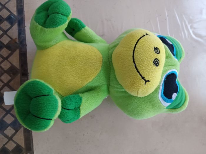 Peluche grenouille - photo numéro 2