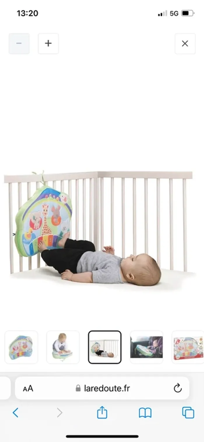 Sophie la girafe : touch and play board - photo numéro 4