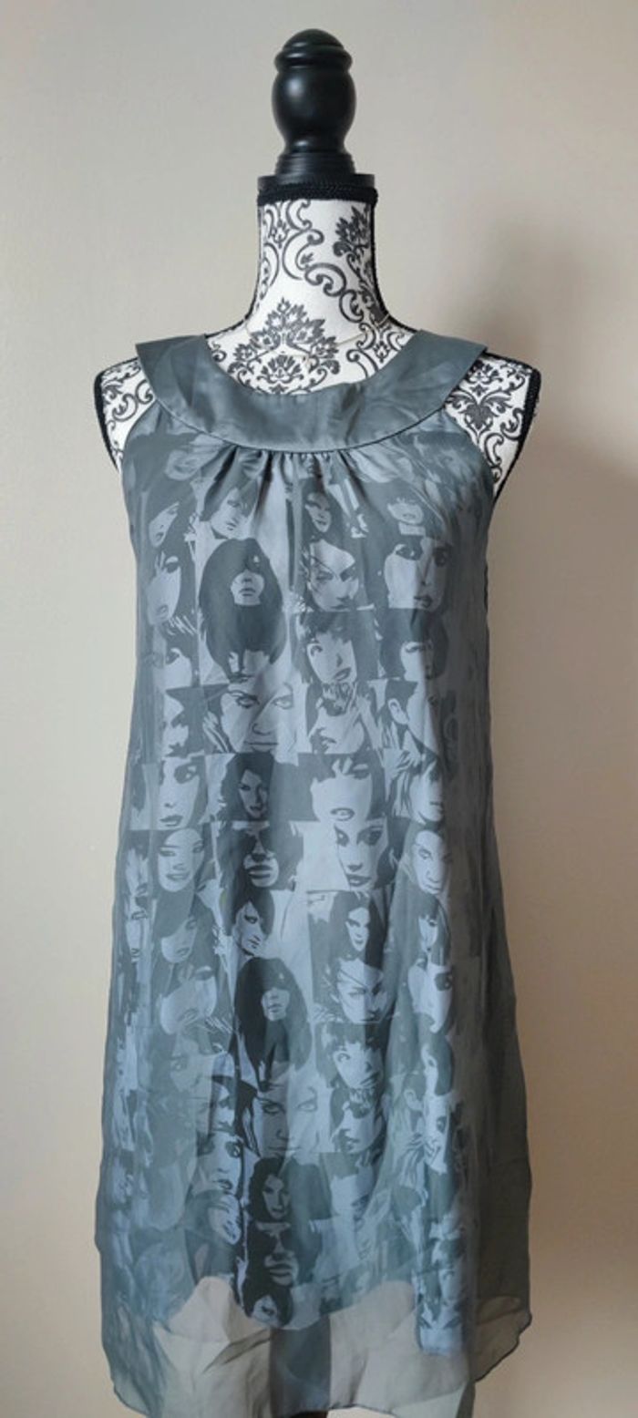 Robe grise T38